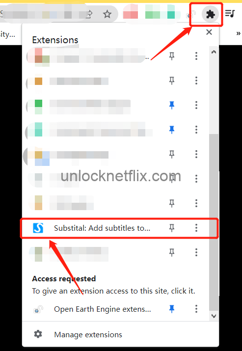 在chrome中加载Netflix外挂字幕